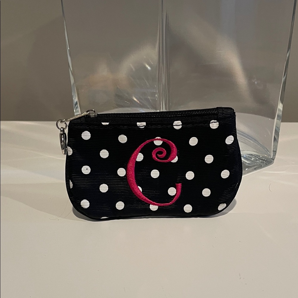 Coin Purse with Monogram **FINAL OFFER**